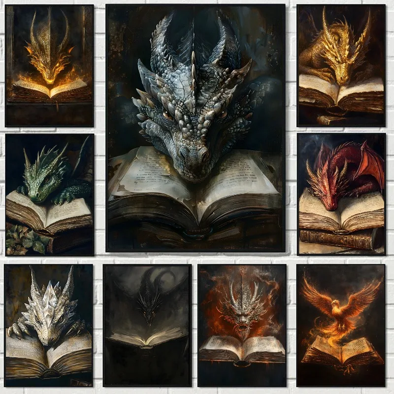 Home Decor Gothic - كبير التنين قراءة كتاب المشارك القوطية