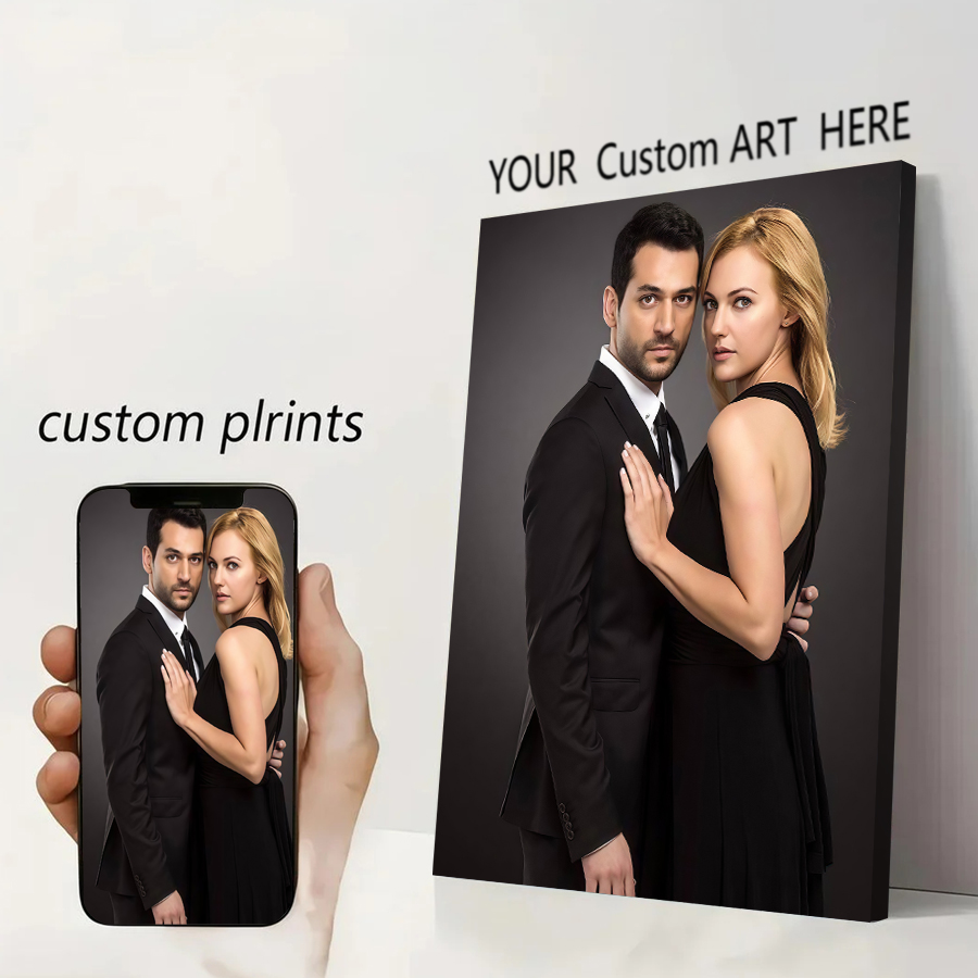 Home Decor Canvas - ملصق قماشي مطبوع حسب الطلب، ملصق