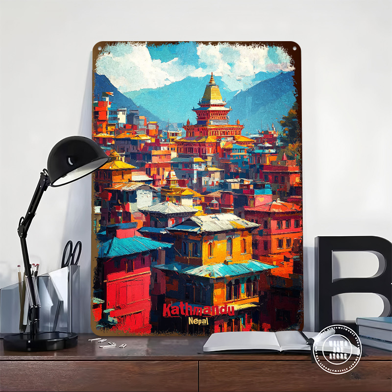 ملصق فني ثلاثي الأبعاد بتصميم  - مراجعة Home Decor Kathmandu وسعره