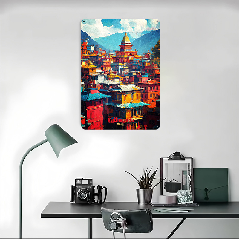 ملصق فني ثلاثي الأبعاد بتصميم  - مراجعة Home Decor Kathmandu وسعره