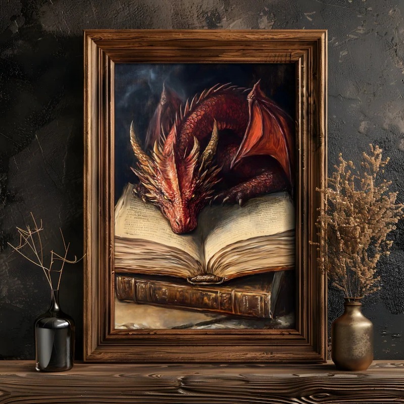 كبير التنين قراءة كتاب المشارك - مراجعة Home Decor Gothic وسعره