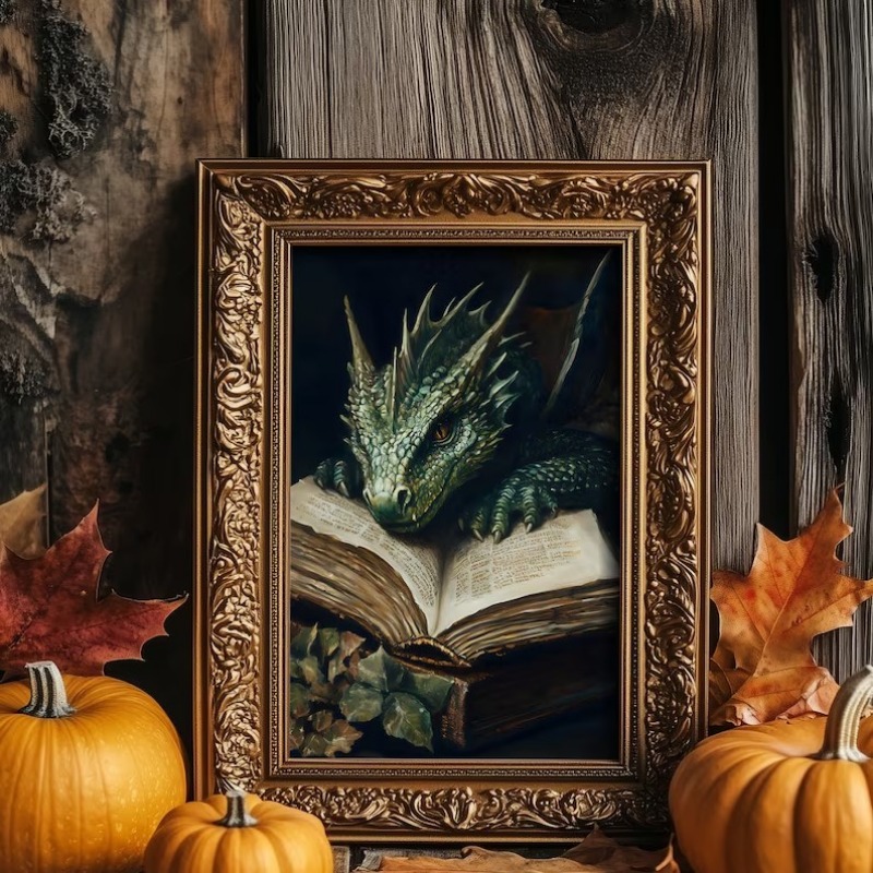 كبير التنين قراءة كتاب المشارك - مراجعة Home Decor Gothic وسعره