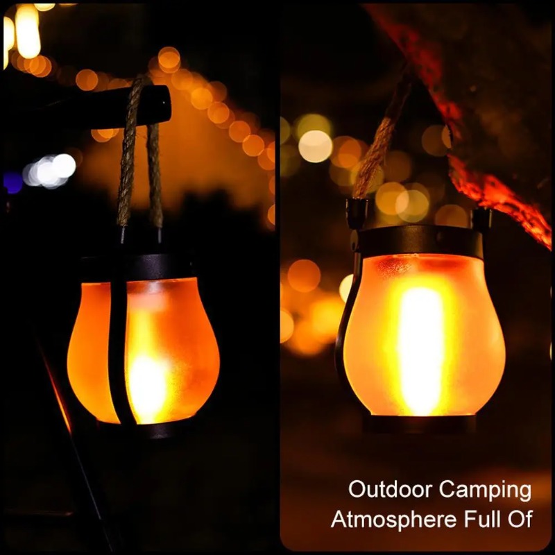 مصباح شمسي بتأثير اللهب قابل ل - مراجعة Rope Light Decoration وسعره