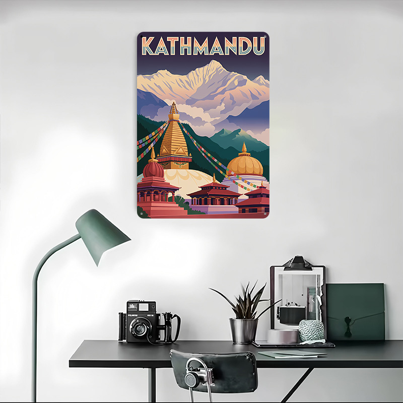 لوحة معدنية مخصصة بتصميم كاتما - مراجعة Home Decor Kathmandu وسعره