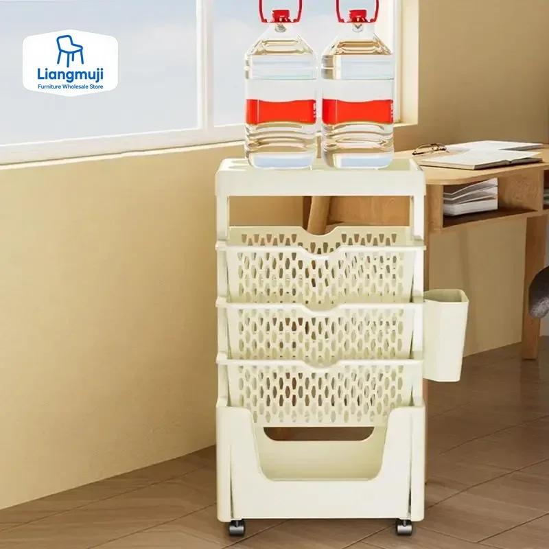 رف كتب متحرك بخمس طبقات على عج - مراجعة Home Decor On Wheels وسعره