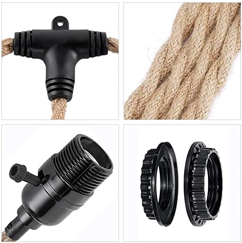 6.8 متر خمر حبل القنب قلادة LE - مراجعة Rope Light Decoration وسعره