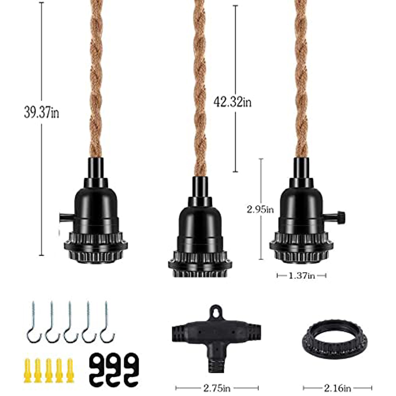 6.8 متر خمر حبل القنب قلادة LE - مراجعة Rope Light Decoration وسعره