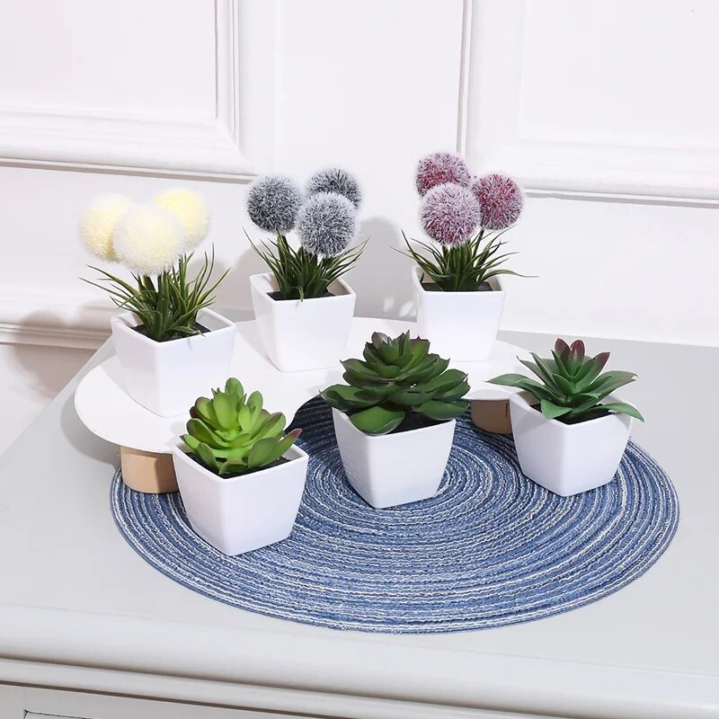 مجموعة واحدة (6 قطع) نبات صناع - مراجعة Home Decor Store وسعره