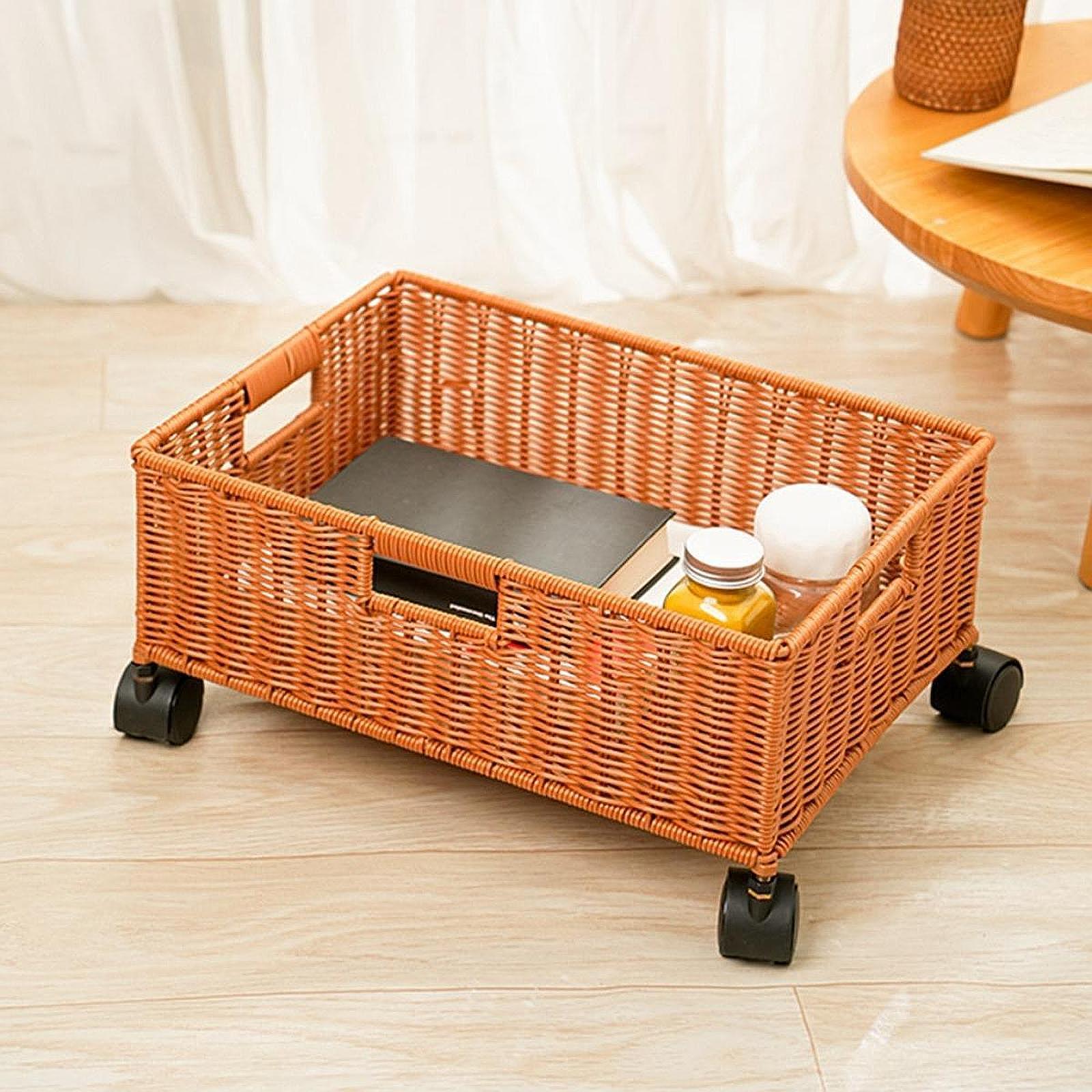 سلة تخزين للحمام بعجلات، حاوية - مراجعة Home Decor On Wheels وسعره