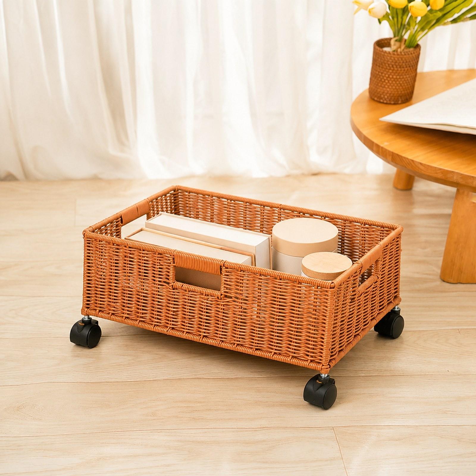 سلة تخزين للحمام بعجلات، حاوية - مراجعة Home Decor On Wheels وسعره