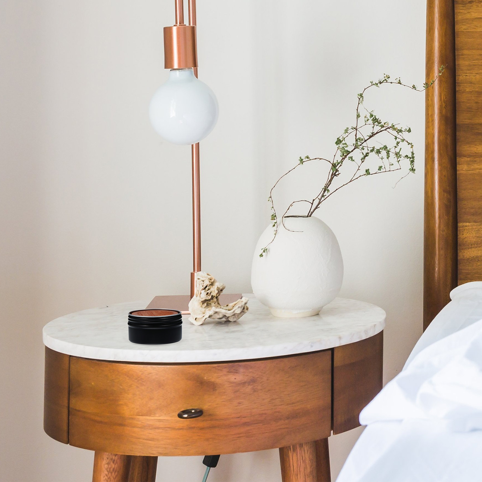 ناشر زيوت عطرية خشبي طبيعي، مع - مراجعة Home Decor Essentials وسعره