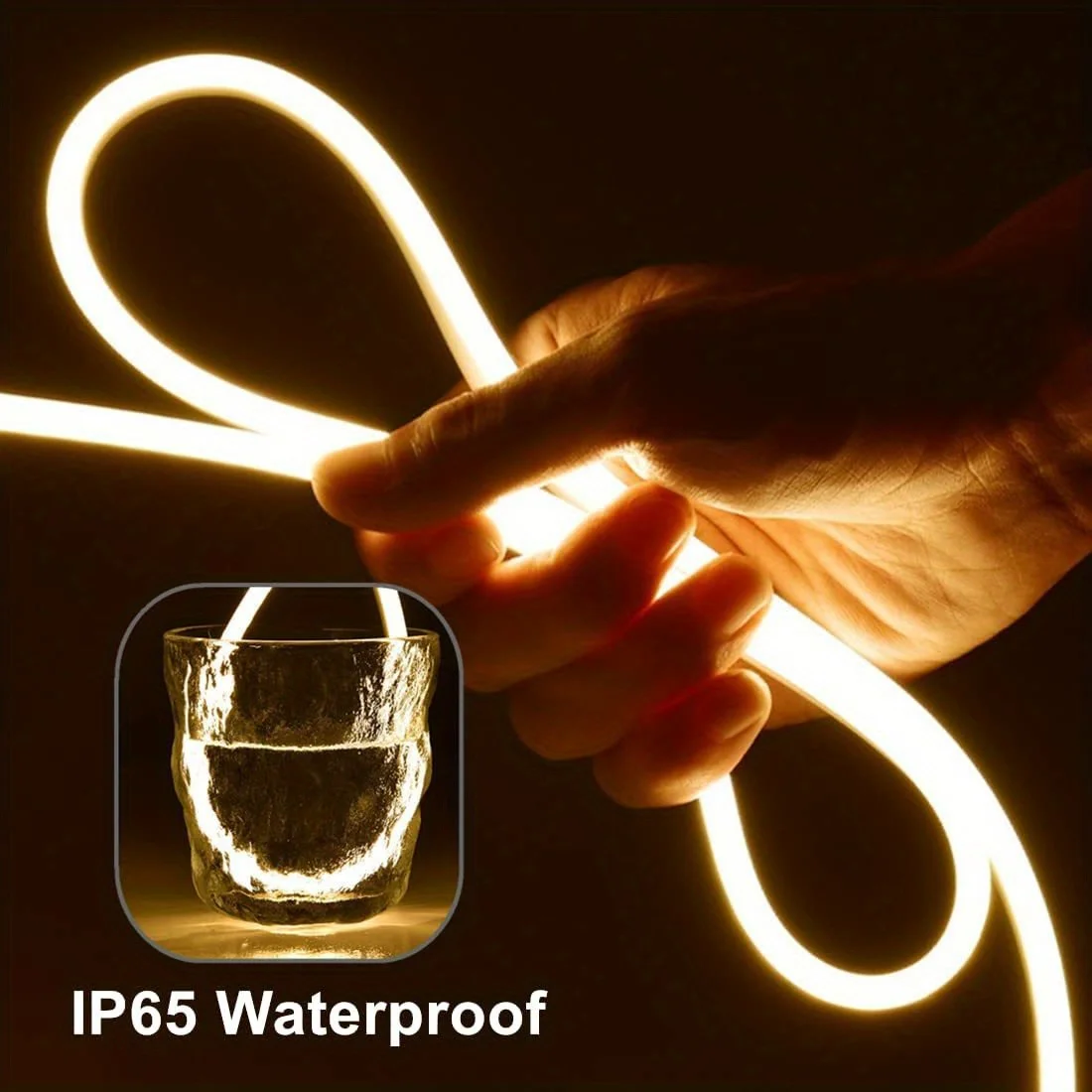 شريط إضاءة نيون LED بجهد 5 فول - مراجعة Rope Light Decoration وسعره