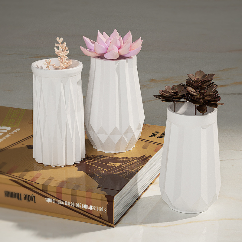 زهرية مستديرة من الماس قالب من - مراجعة Home Decor Store وسعره