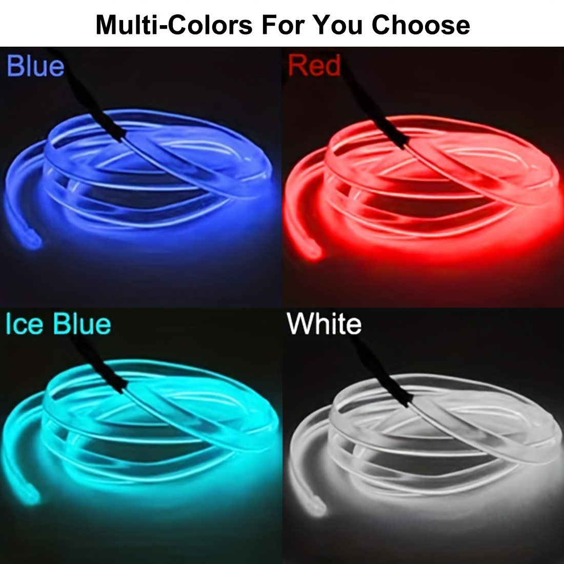 شرائط إضاءة LED نيون للسيارة ب - مراجعة Rope Light Decoration وسعره