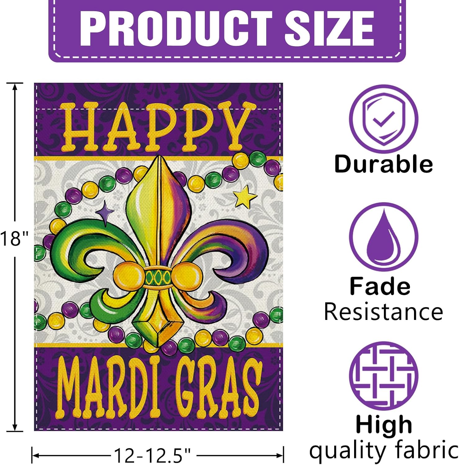 علم حديقة زخرفي من ديرنسون بتص - مراجعة Home Decor New Orleans وسعره