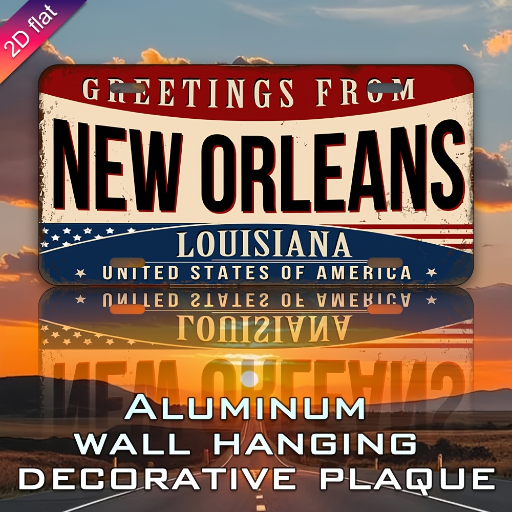 ديكور حائط لوحة ترخيص من الألو - مراجعة Home Decor New Orleans وسعره