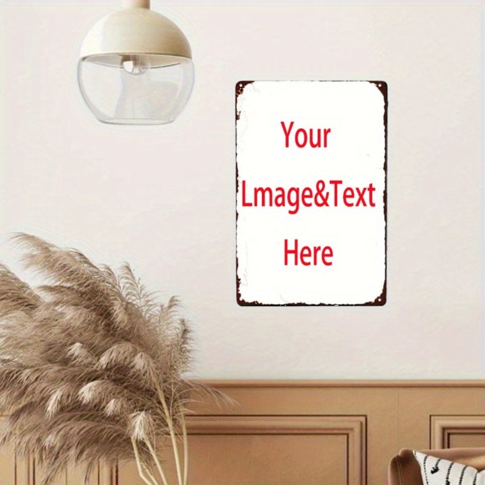 لافتة معدنية قابلة للتخصيص مقا - مراجعة Home Decor Store وسعره
