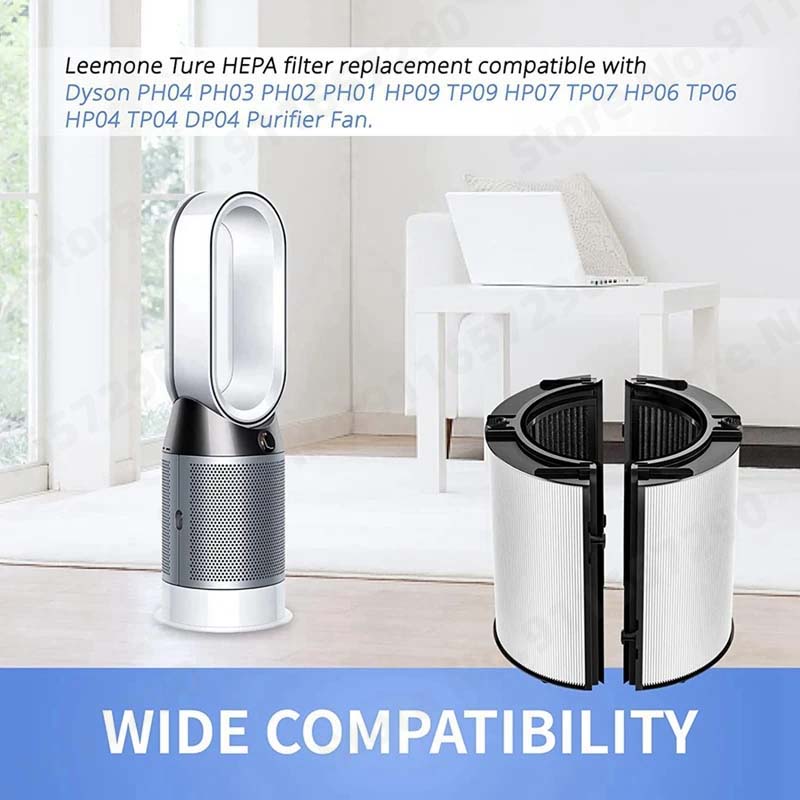 2 في 1 HEPA + فلتر الكربون لدي - مراجعة Dyson Fan Tp07 وسعره