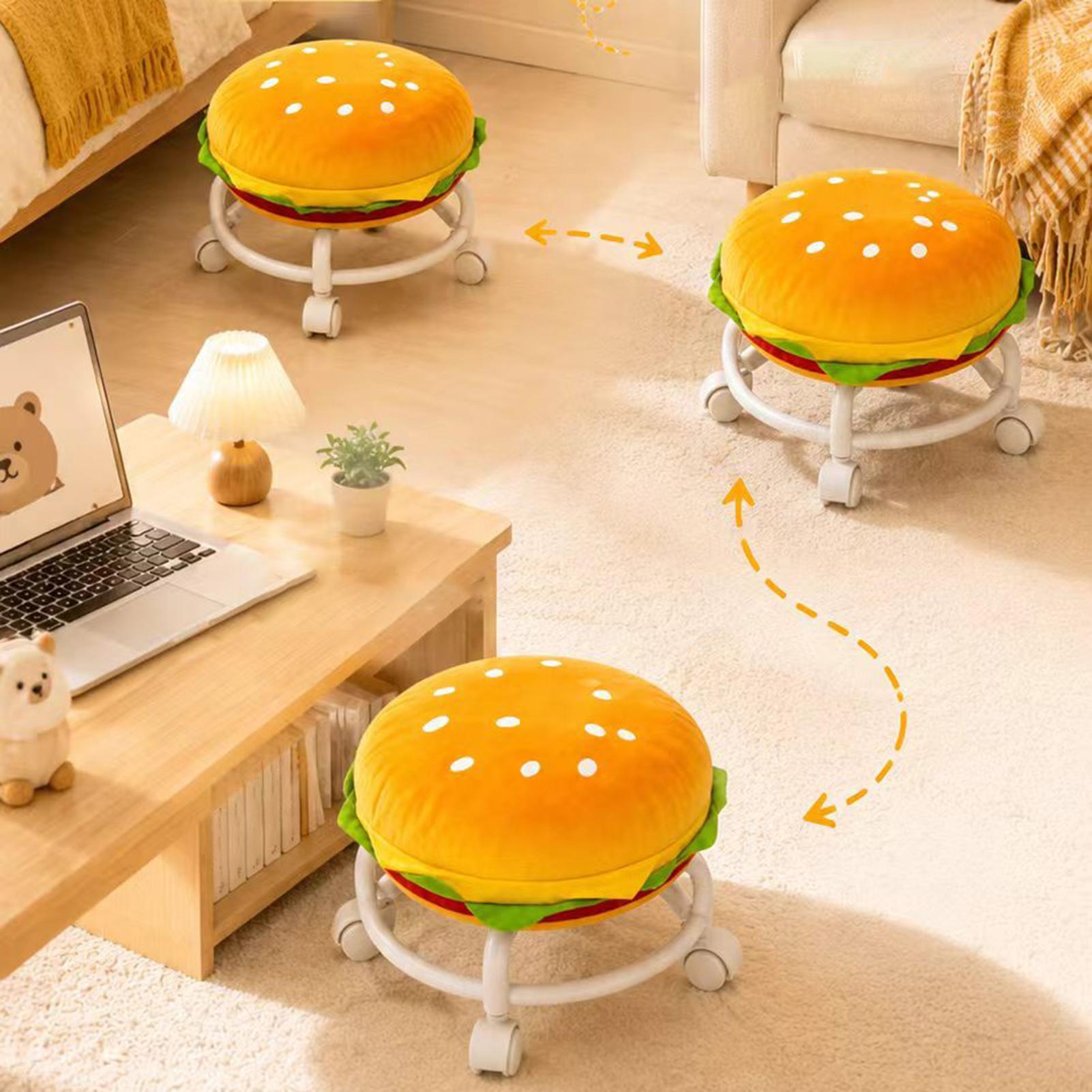 كرسي بعجلات على شكل هامبرغر مر - مراجعة Home Decor On Wheels وسعره