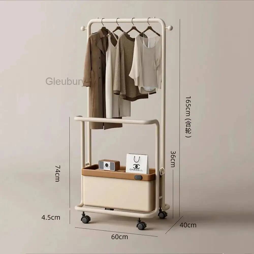 رف ملابس معدني أنيق بعجلات، من - مراجعة Home Decor On Wheels وسعره