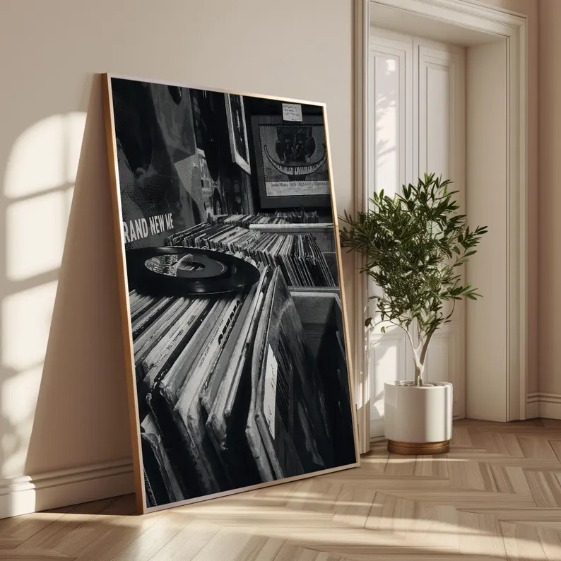 لوحة فنية جدارية حديثة لصور مت - مراجعة Home Decor Store وسعره