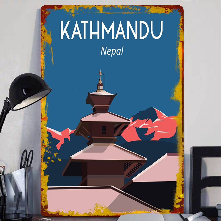 كاتماندو نيبال خمر جدار معدني  - مراجعة Home Decor Kathmandu وسعره