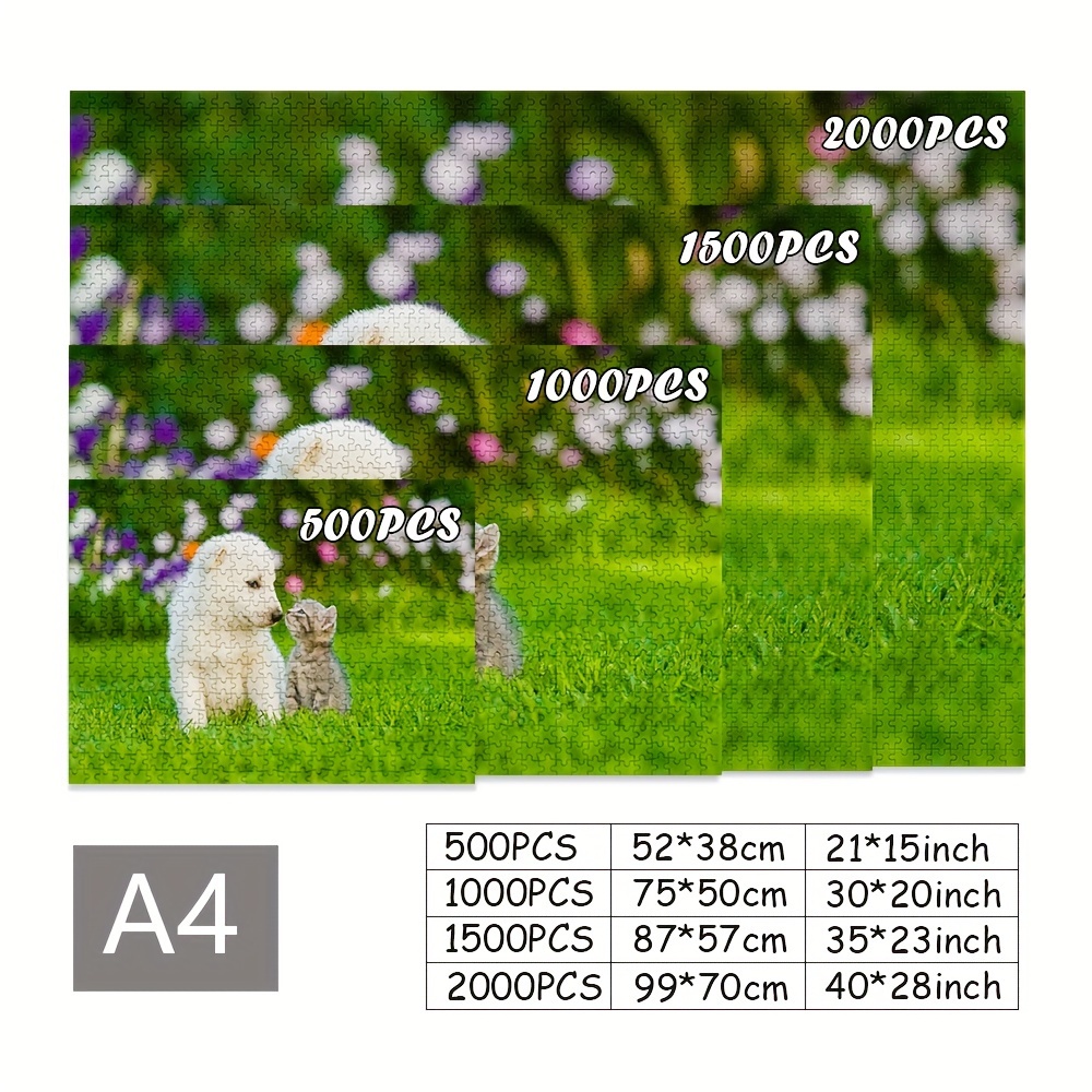 500/1000/1200/2000 قطعة لغز عل - مراجعة Home Decor Under 500 وسعره