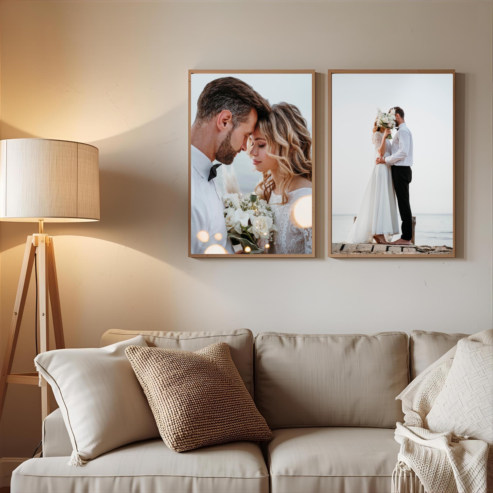 لوحة قماشية مخصصة بالصور، فن ج - مراجعة Home Decor Canvas وسعره