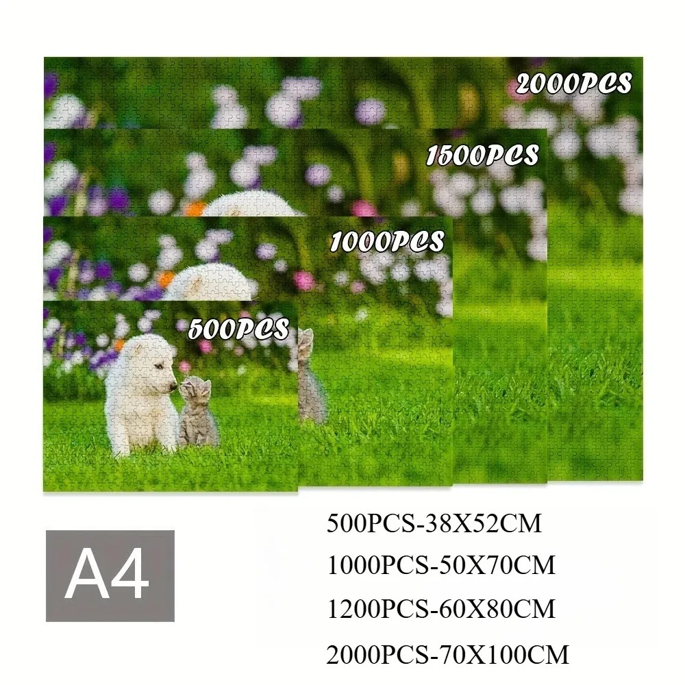 500/1000/1200/2000 قطعة لغز عل - مراجعة Home Decor Under 500 وسعره