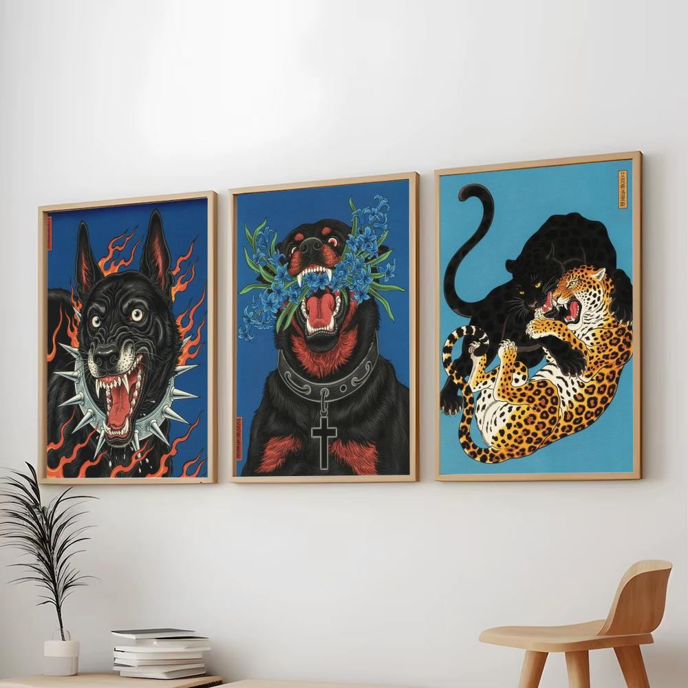 لوحة فنية على الطراز الياباني  - مراجعة Home Decor Japandi Style وسعره