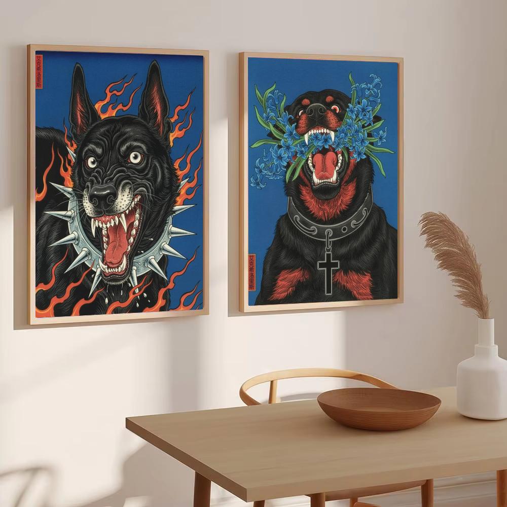 لوحة فنية على الطراز الياباني  - مراجعة Home Decor Japandi Style وسعره
