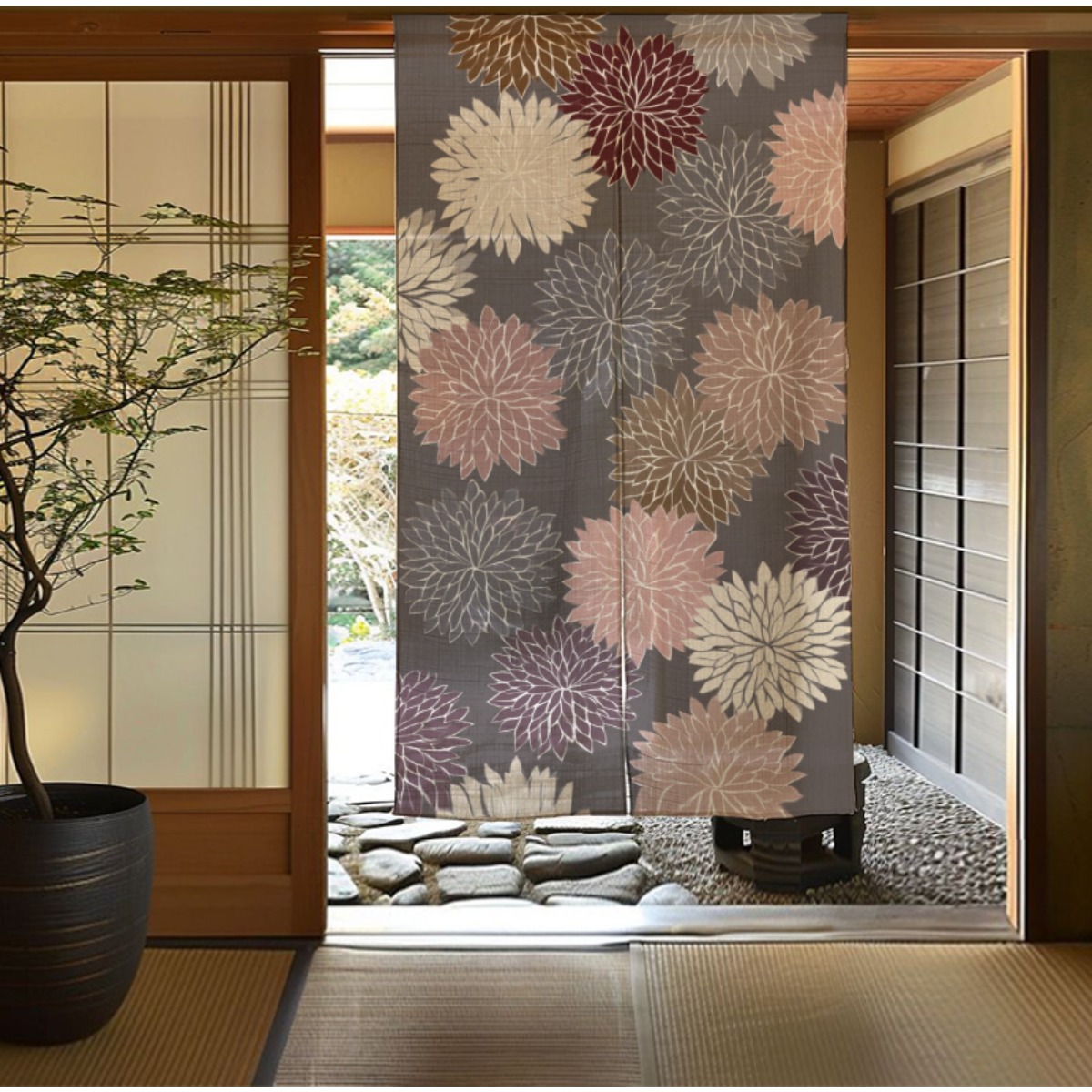 ستارة فاصلة للغرفة بنمط بوهو ز - مراجعة Home Decor Japandi Style وسعره
