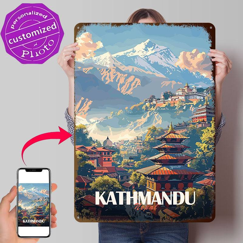 لوحة معدنية مطبوعة ثلاثية الأب - مراجعة Home Decor Kathmandu وسعره
