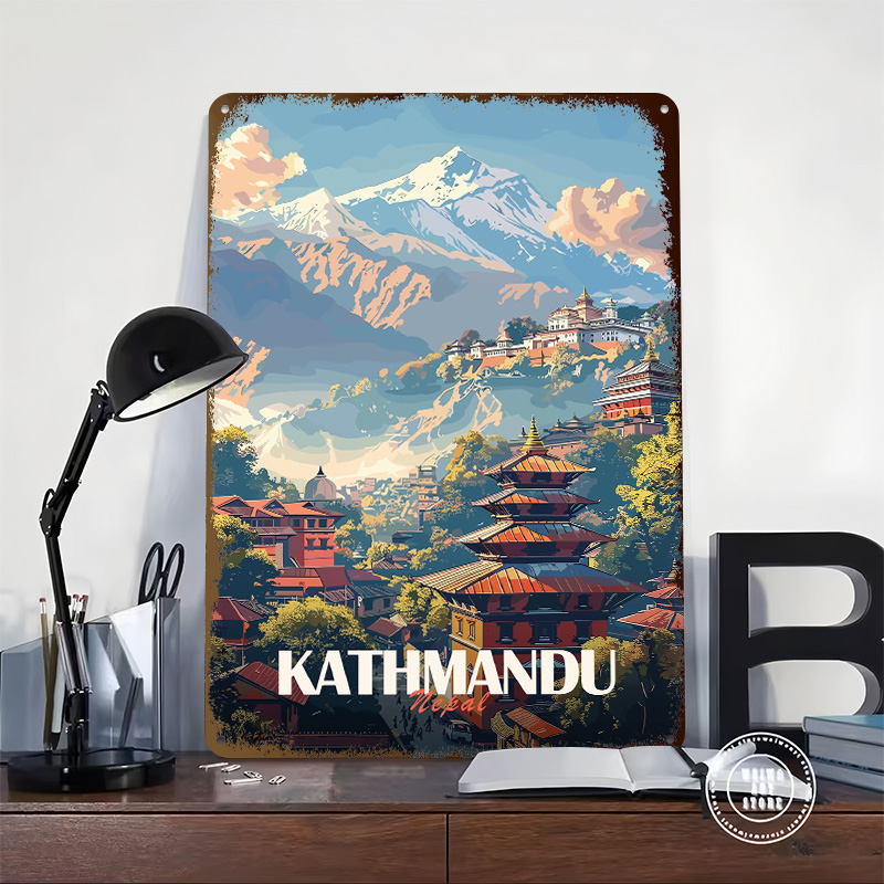 لوحة معدنية مطبوعة ثلاثية الأب - مراجعة Home Decor Kathmandu وسعره