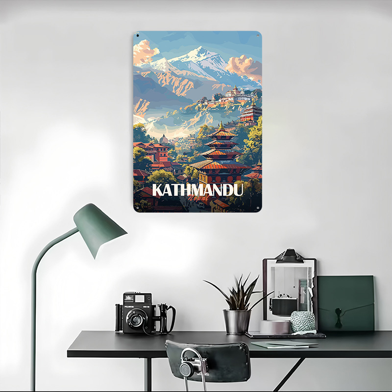 لوحة معدنية مطبوعة ثلاثية الأب - مراجعة Home Decor Kathmandu وسعره