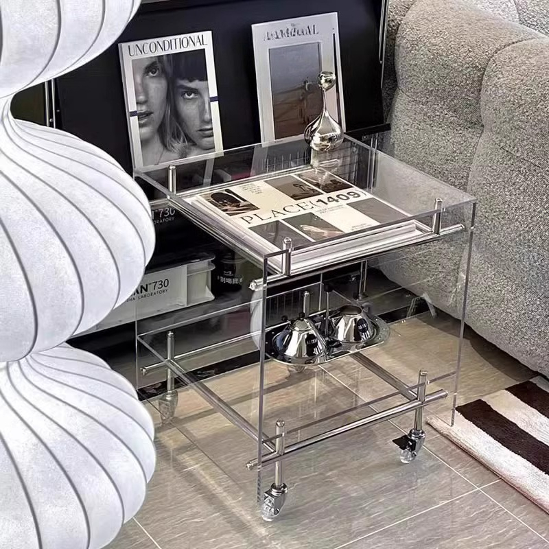 طاولة القهوة الحديثة الحد الأد - مراجعة Home Decor On Wheels وسعره