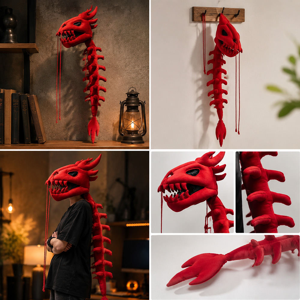 غطاء رأس مخملي على شكل عظم عمو - مراجعة Home Decor Gothic وسعره