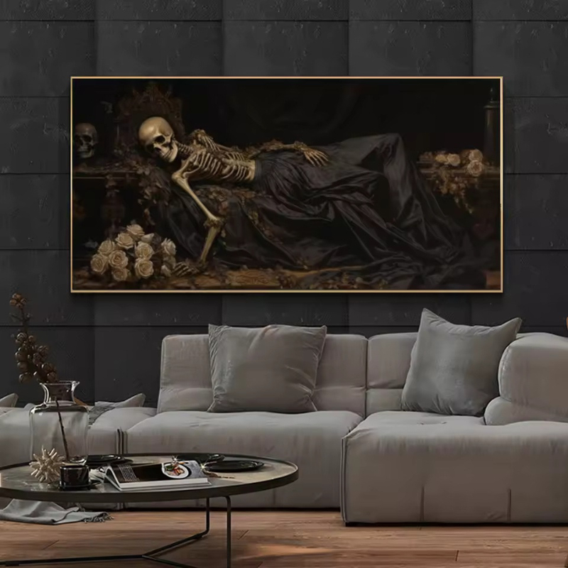 لوحة قماشية فنية قوطية داكنة ل - مراجعة Home Decor Gothic وسعره