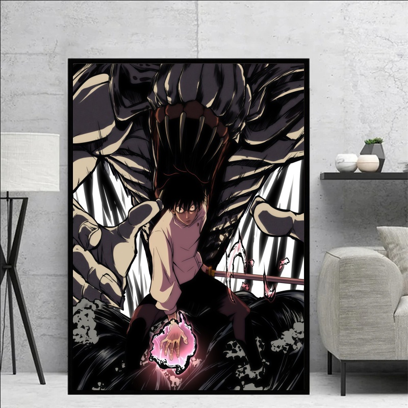 ملصقات جدارية قماشية من أنمي ج - مراجعة Home Decor Canvas وسعره