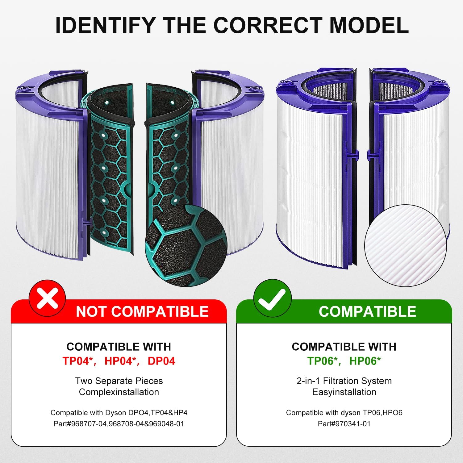 فلتر هيبا وكربون لديسون ، منقي - مراجعة Dyson Fan Tp07 وسعره