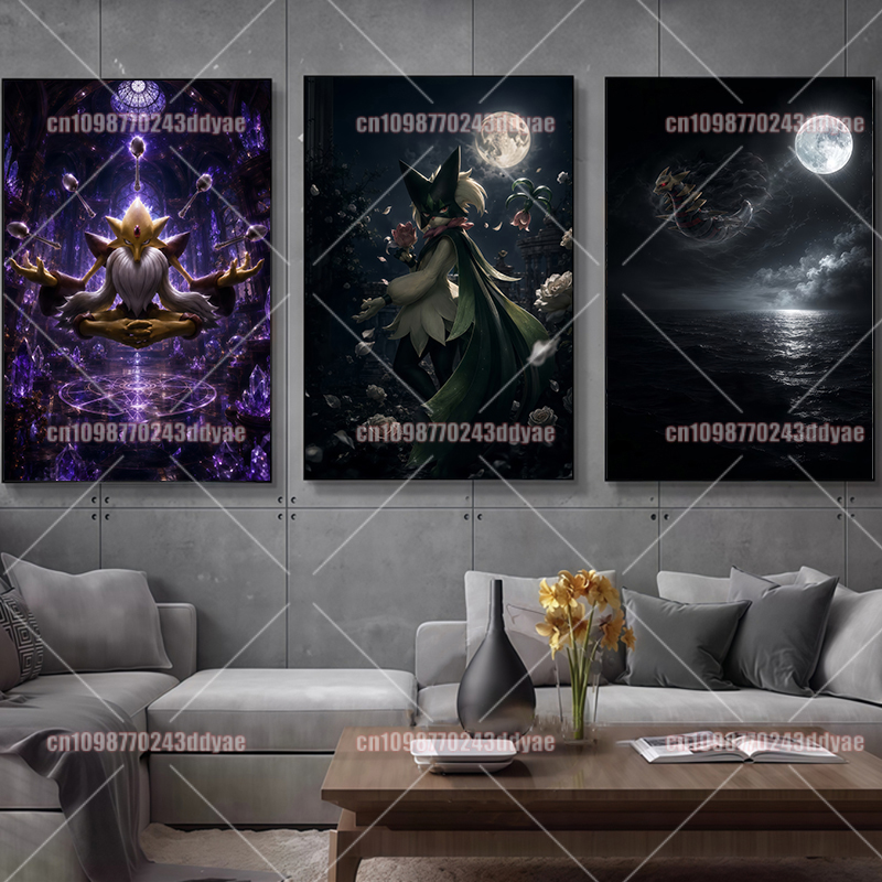 لوحة قماشية لشخصية أنمي بوكيمو - مراجعة Home Decor Canvas وسعره