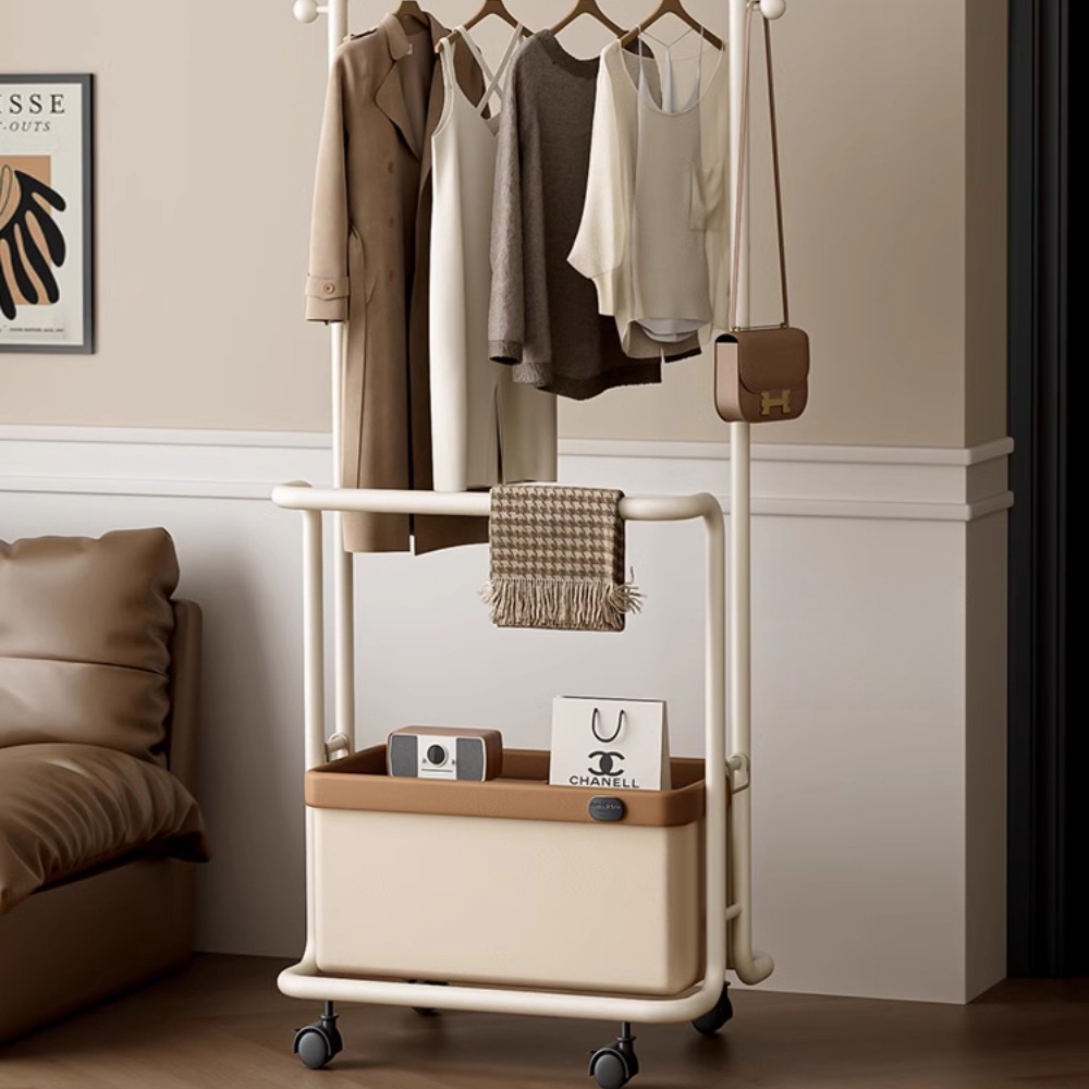 منظم ملابس معدني أنيق بعجلات،  - مراجعة Home Decor On Wheels وسعره