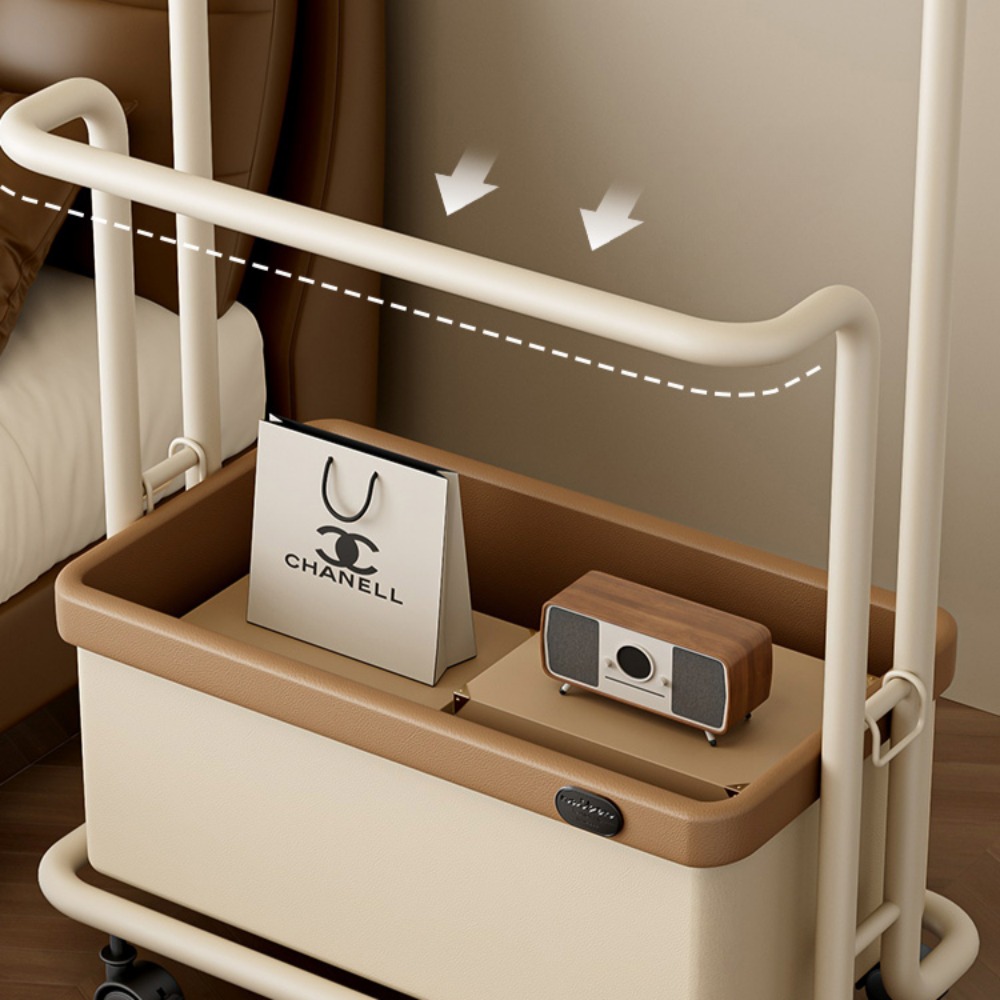 منظم ملابس معدني أنيق بعجلات،  - مراجعة Home Decor On Wheels وسعره