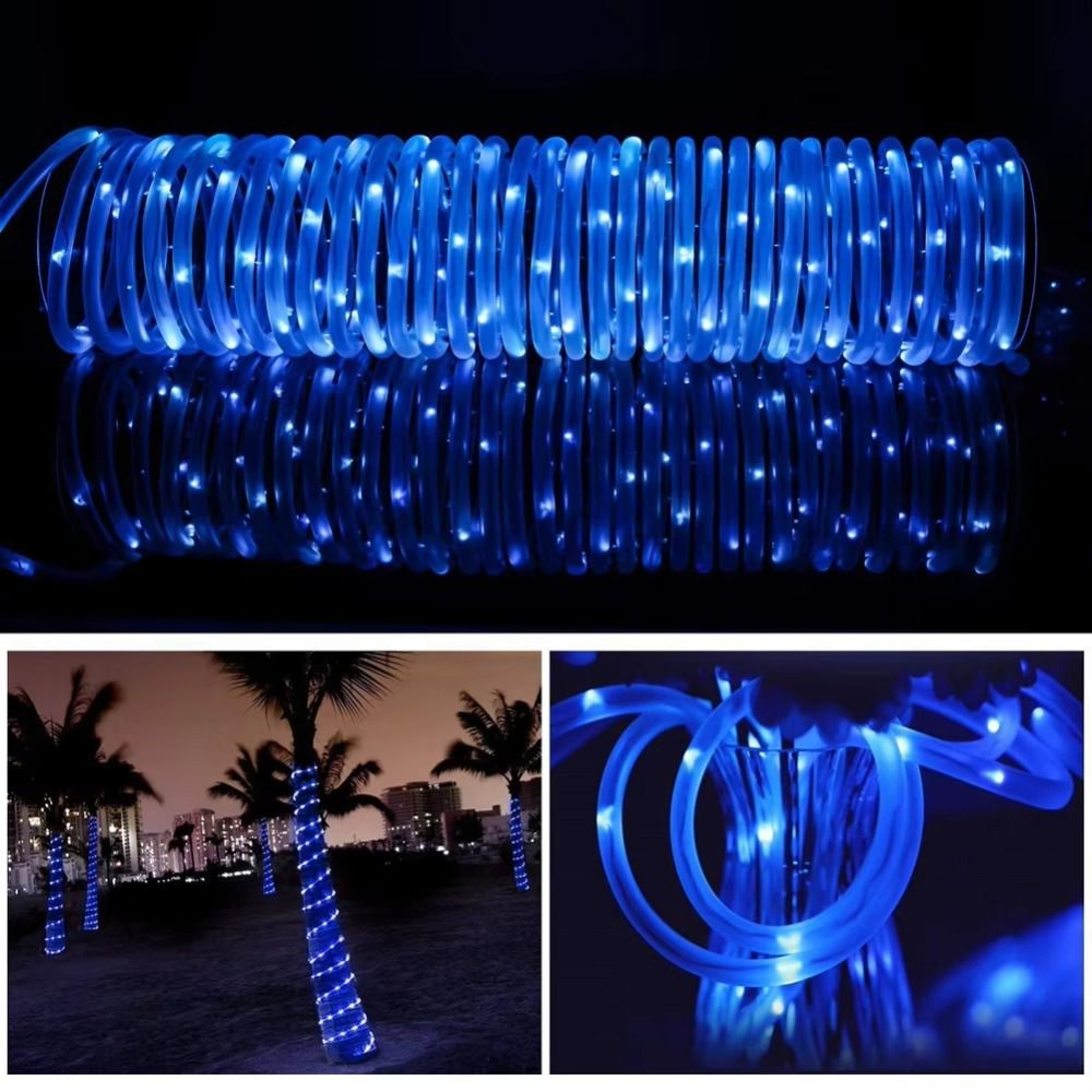أضواء حبلية شمسية مقاومة للماء - مراجعة Rope Light Decoration وسعره