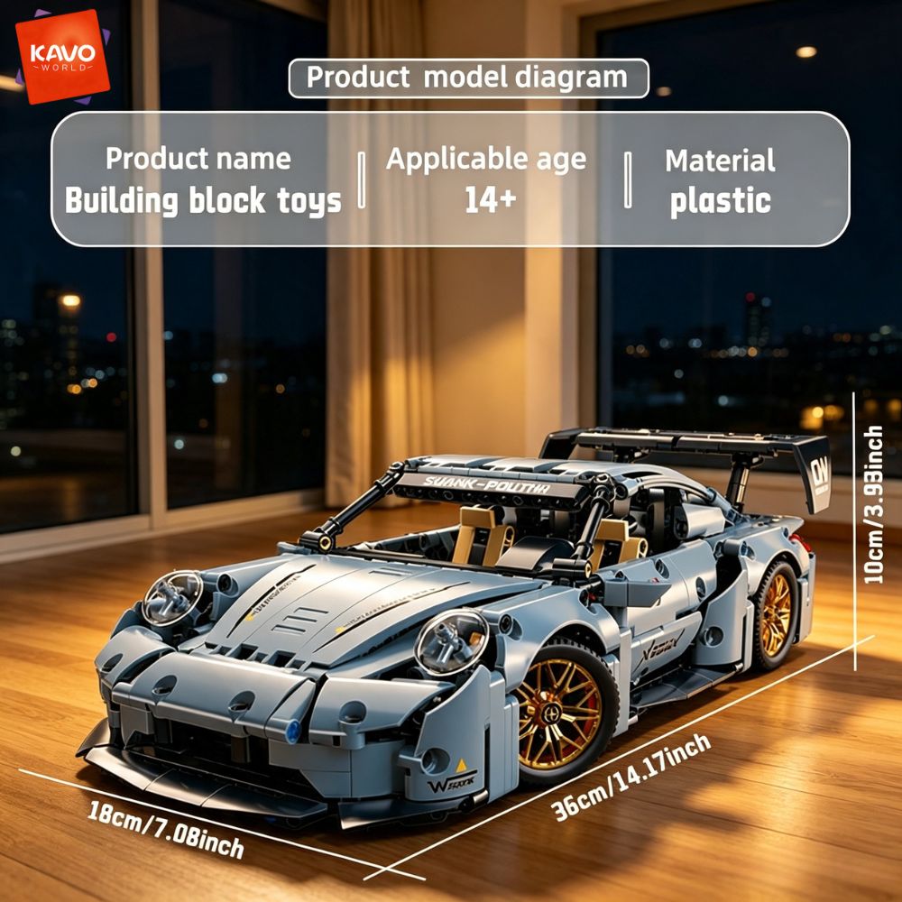 مجموعة ألعاب البناء KAVOWORLD  - مراجعة Home Decor On Wheels وسعره