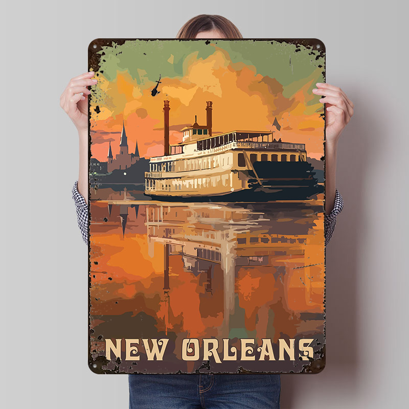 السفر إلى نيو أورليانز ملصقات  - مراجعة Home Decor New Orleans وسعره