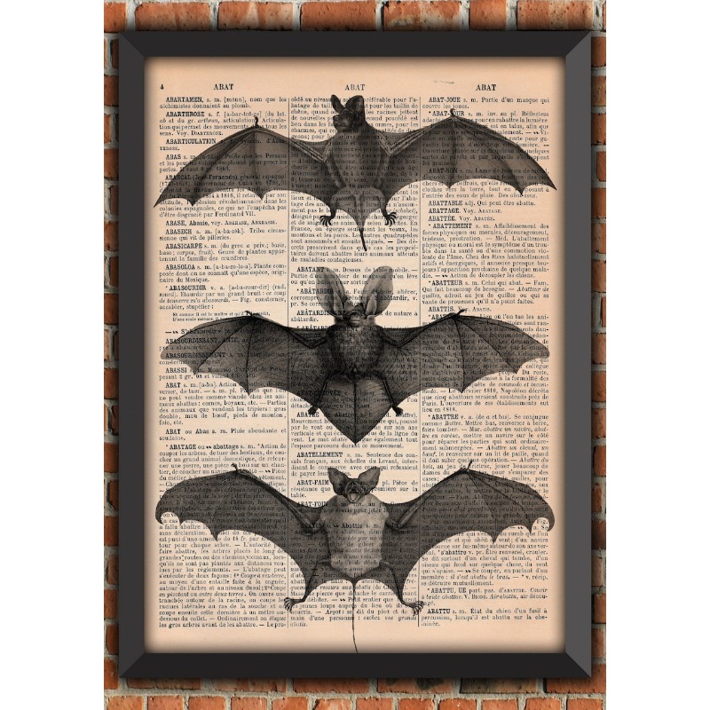 ملصق مطبوع بتصميم هيكل عظمي لل - مراجعة Home Decor Gothic وسعره