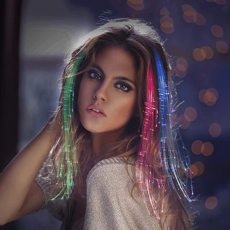 1-10 قطع من حبال الشعر المضيئة - مراجعة Rope Light Decoration وسعره
